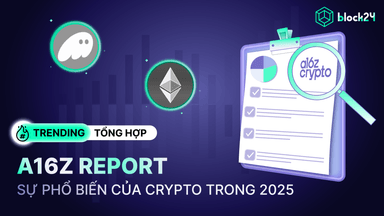 a16z Report: Sự phổ biến của Crypto trong năm 2025