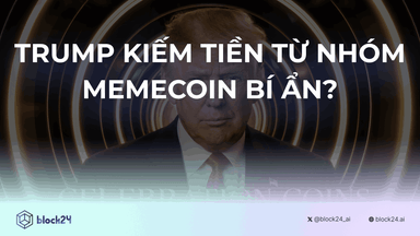 Donald Trump kiếm tiền từ nhóm Memecoin bí ẩn?