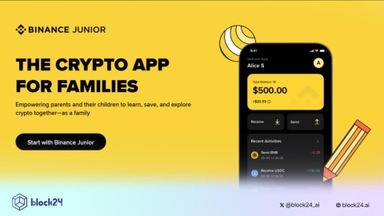 Binance ra mắt Binance Junior dành cho trẻ 6 - 17 tuổi